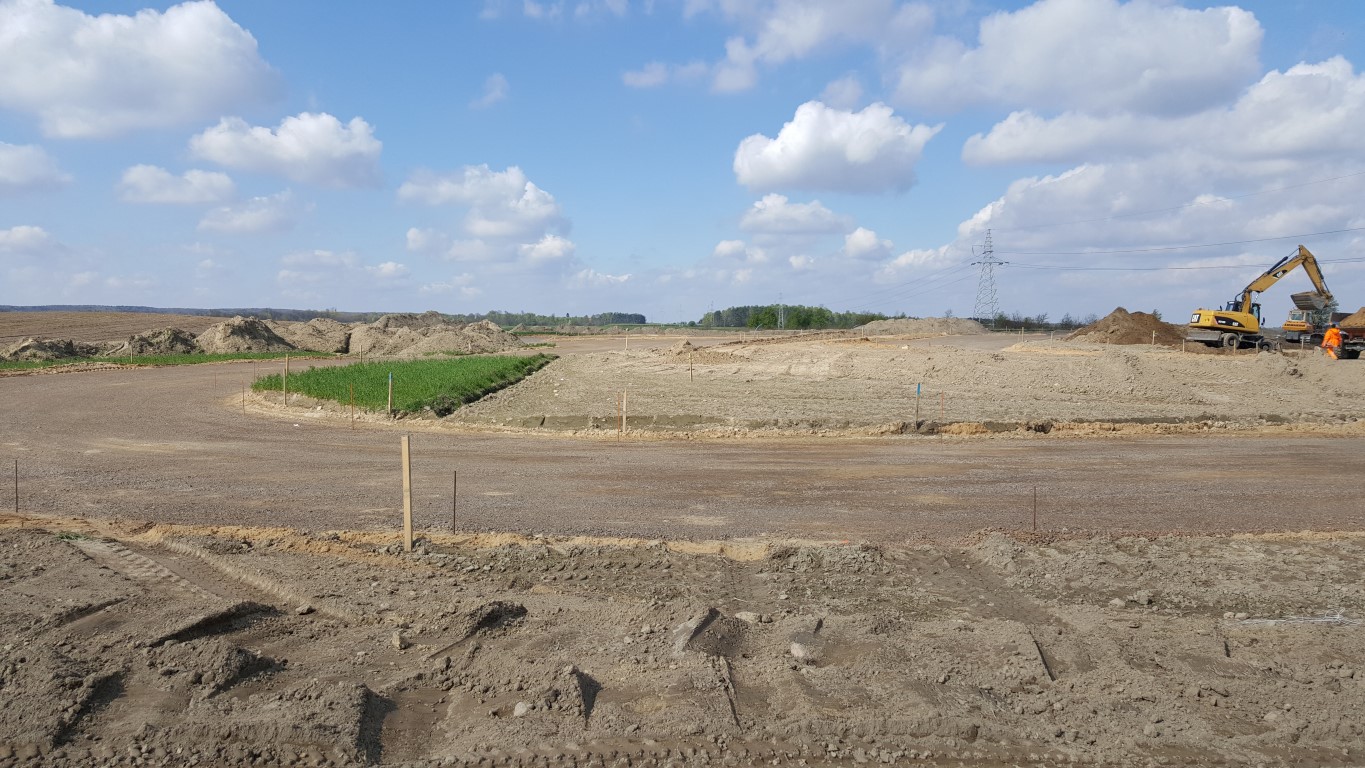 Tor Lodz budowa 2